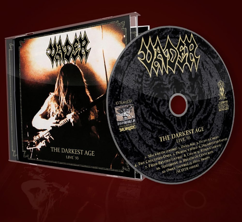 VADER the darkest age live`93 CD cudgel Der ultimative Metal