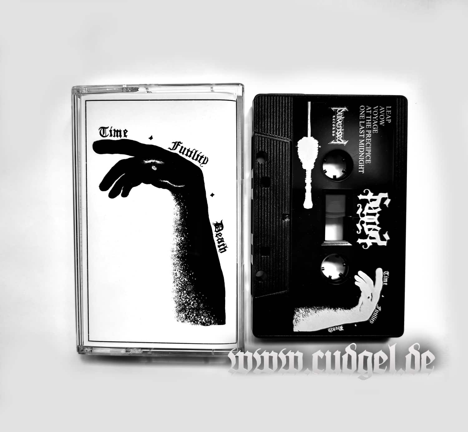 SPEGLAS time, futility & death TAPE black cudgel Der ultimative