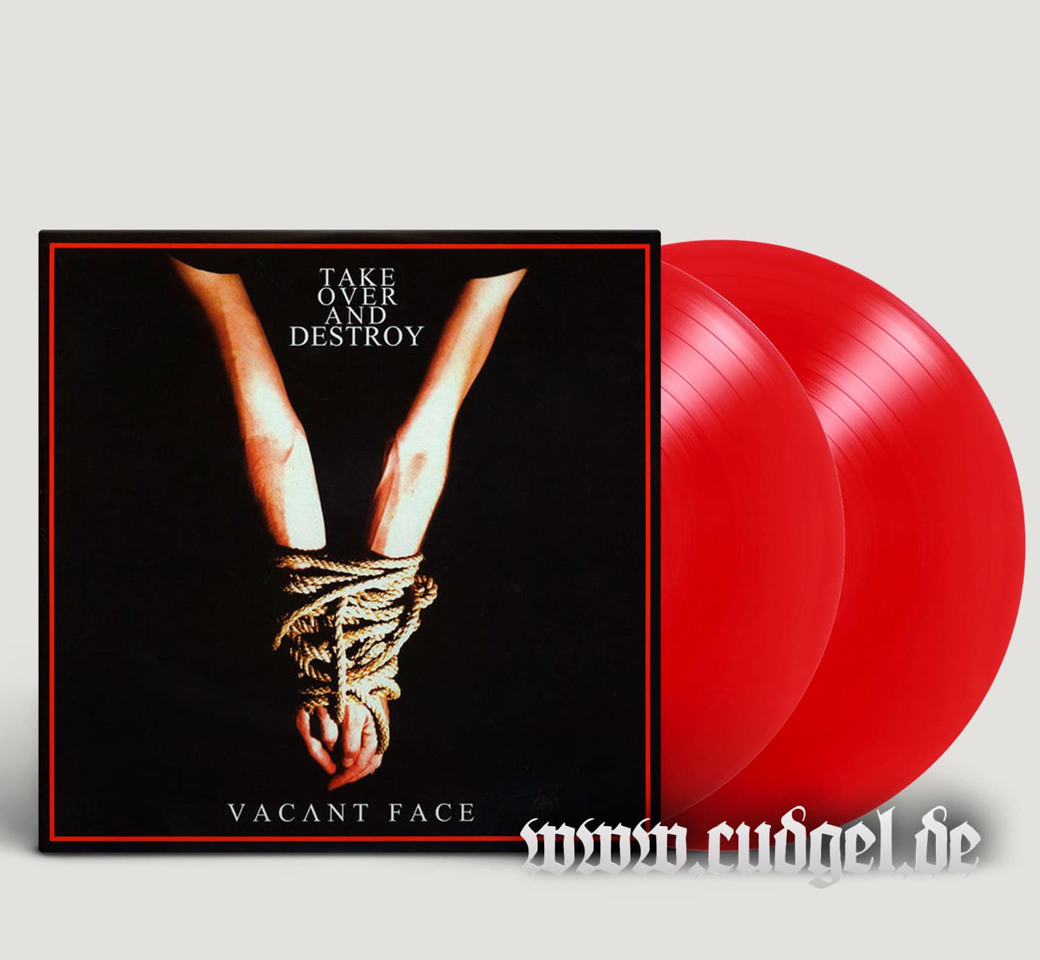 TAKE OVER AND DESTROY vacant face DLP red cudgel Der ultimative