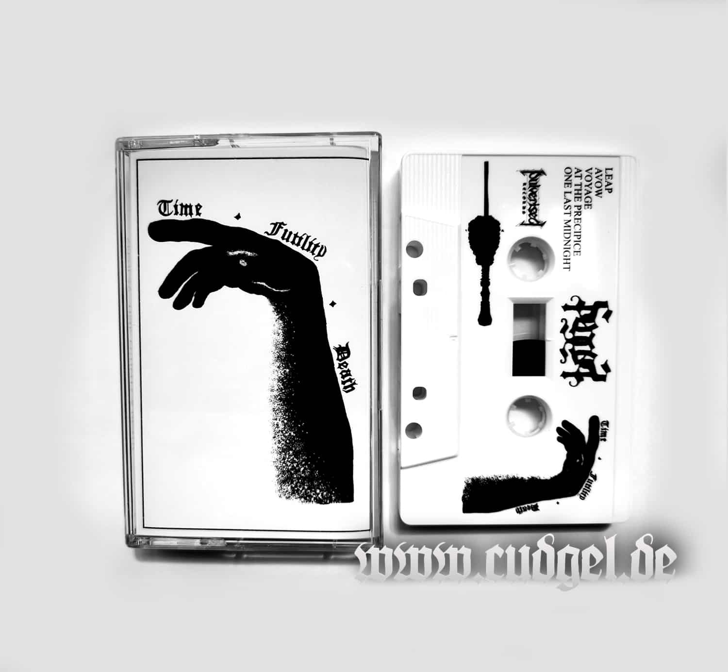 SPEGLAS time, futility & death TAPE white cudgel Der ultimative
